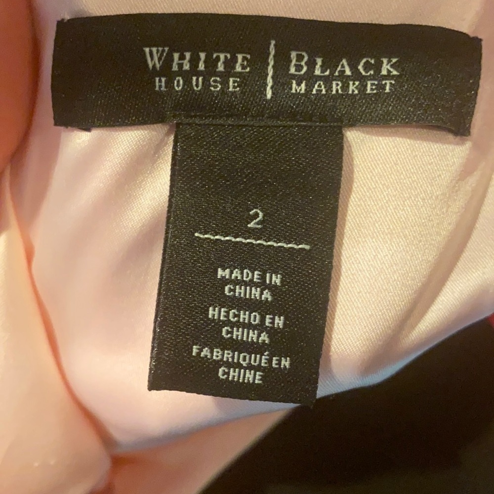 WHBM pastel light peach pink sleeveless dress 2​​ - Picture 5 of 9